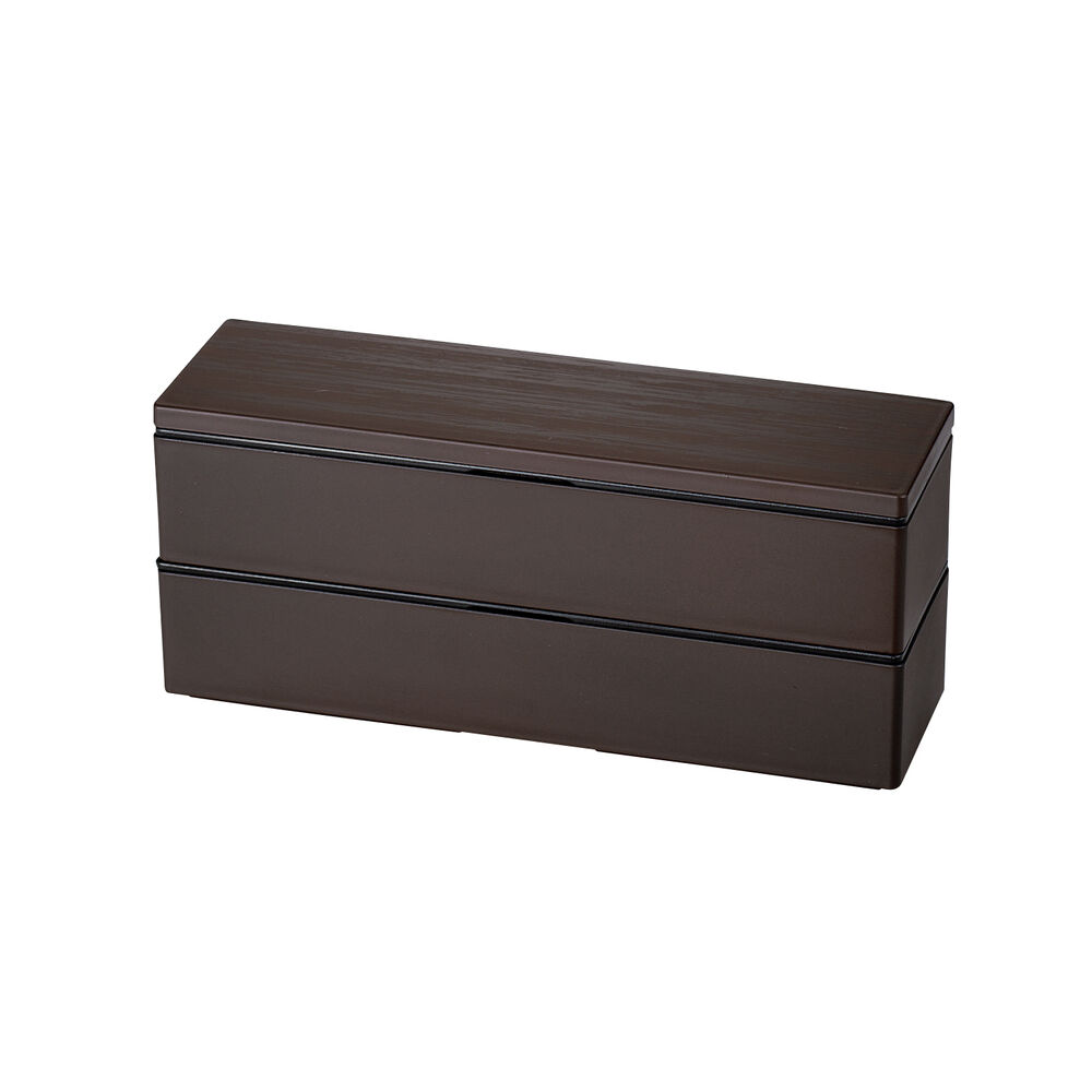 BACKYARD FAMILY「メンズ 弁当箱 スリム 通販 hakoya 弁当 箱 2段 二段 男子 大容量 ランチボックス」|食器・キッチングッズ|ブラウン5