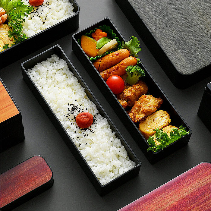 BACKYARD FAMILY「メンズ 弁当箱 スリム 通販 hakoya 弁当 箱 2段 二段 男子 大容量 ランチボックス」|食器・キッチングッズ|