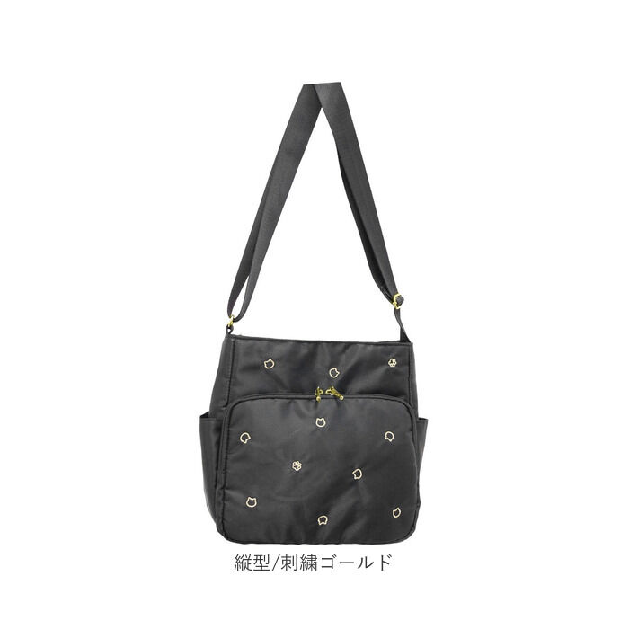 BACKYARD FAMILY「ショルダーバッグ 刺? 猫 通販 ショルダーバック ショルダー 肩掛け ななめ掛け 斜めかけ」|ショルダー・メッセンジャー|