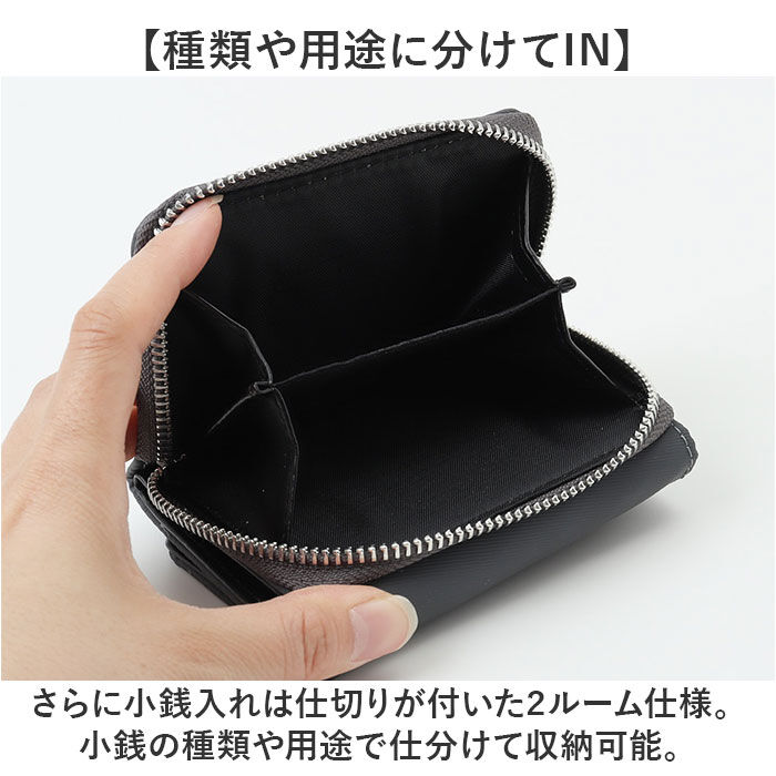 BACKYARD FAMILY「三つ折り財布 メンズ 通販 ウォレット 財布 サイフ さいふ 折り財布 二つ折り お札入れ」|財布|