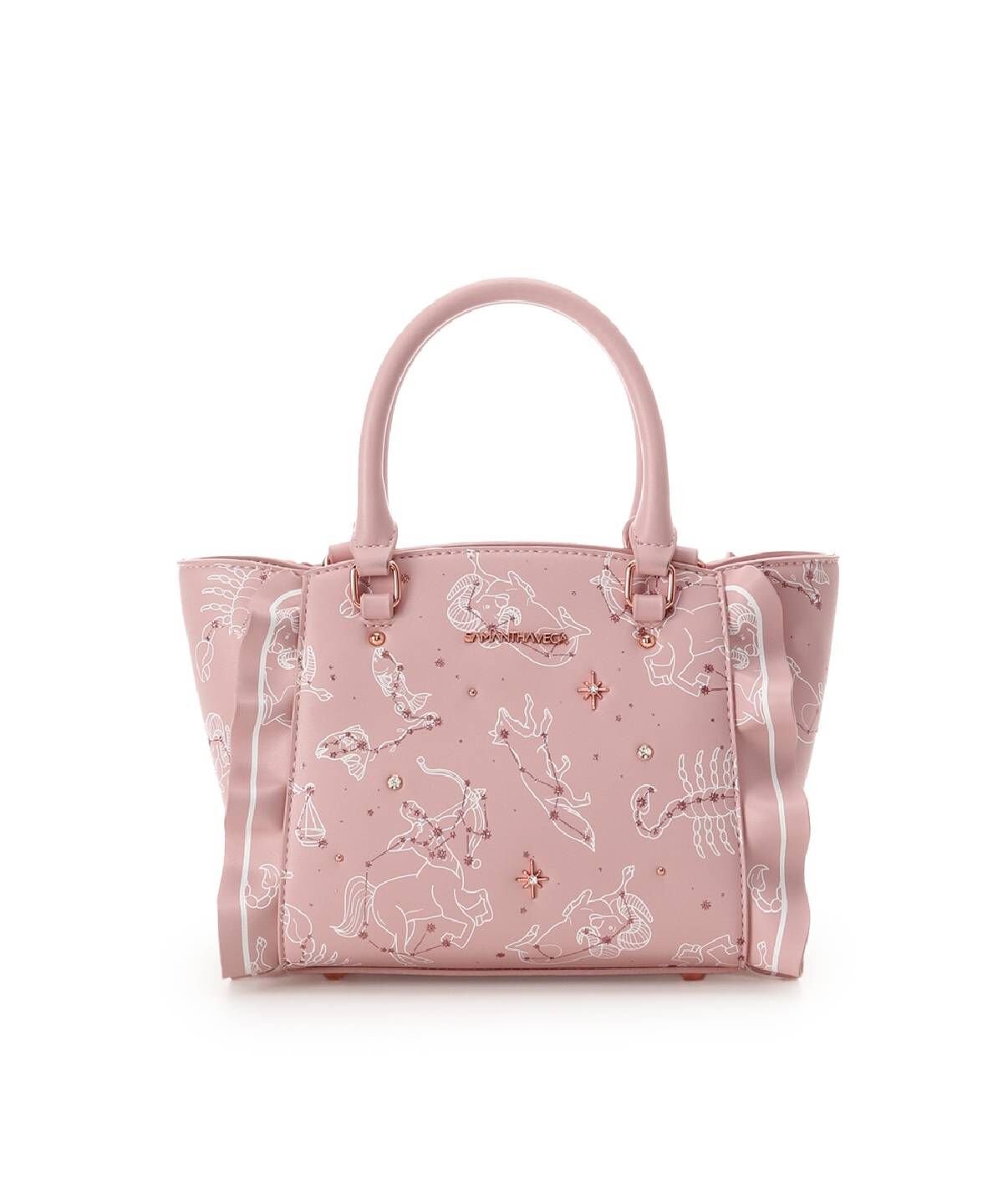 Samantha Vega「スターチャートフラッター（ミニ）」|ハンドバッグ|ピンク