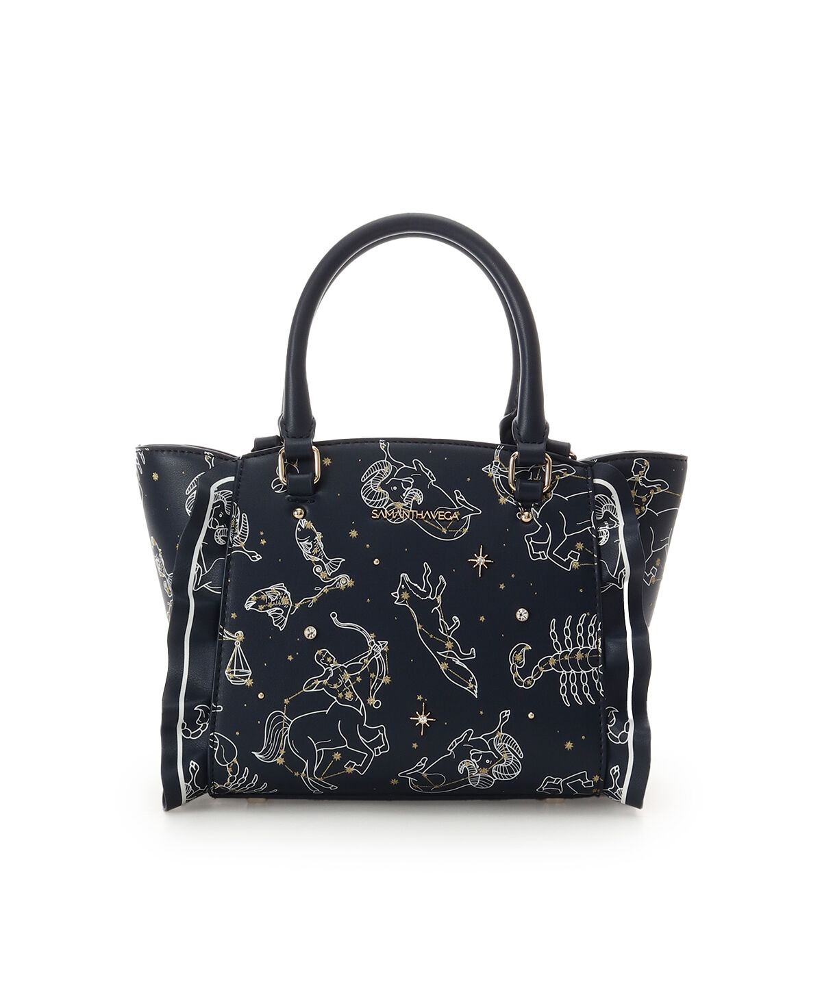Samantha Vega「スターチャートフラッター（ミニ）」|ハンドバッグ|ネイビー