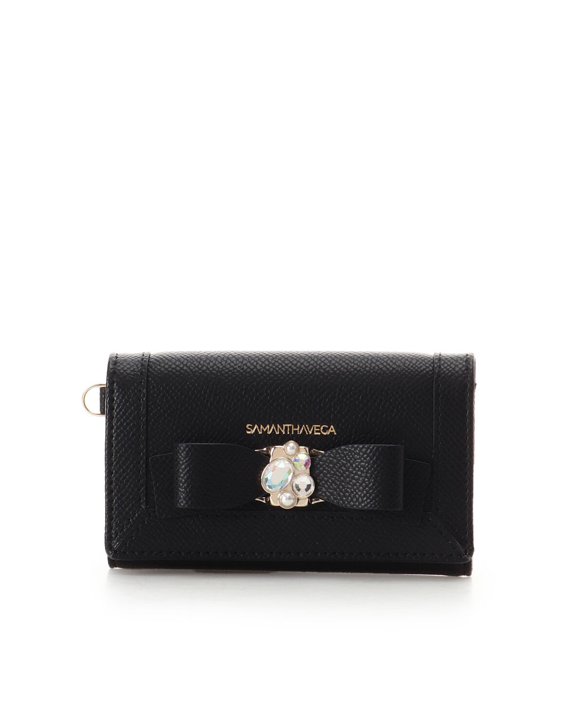 Samantha Vega「ジュエルリボンキーケース」|キーケース|ブラック