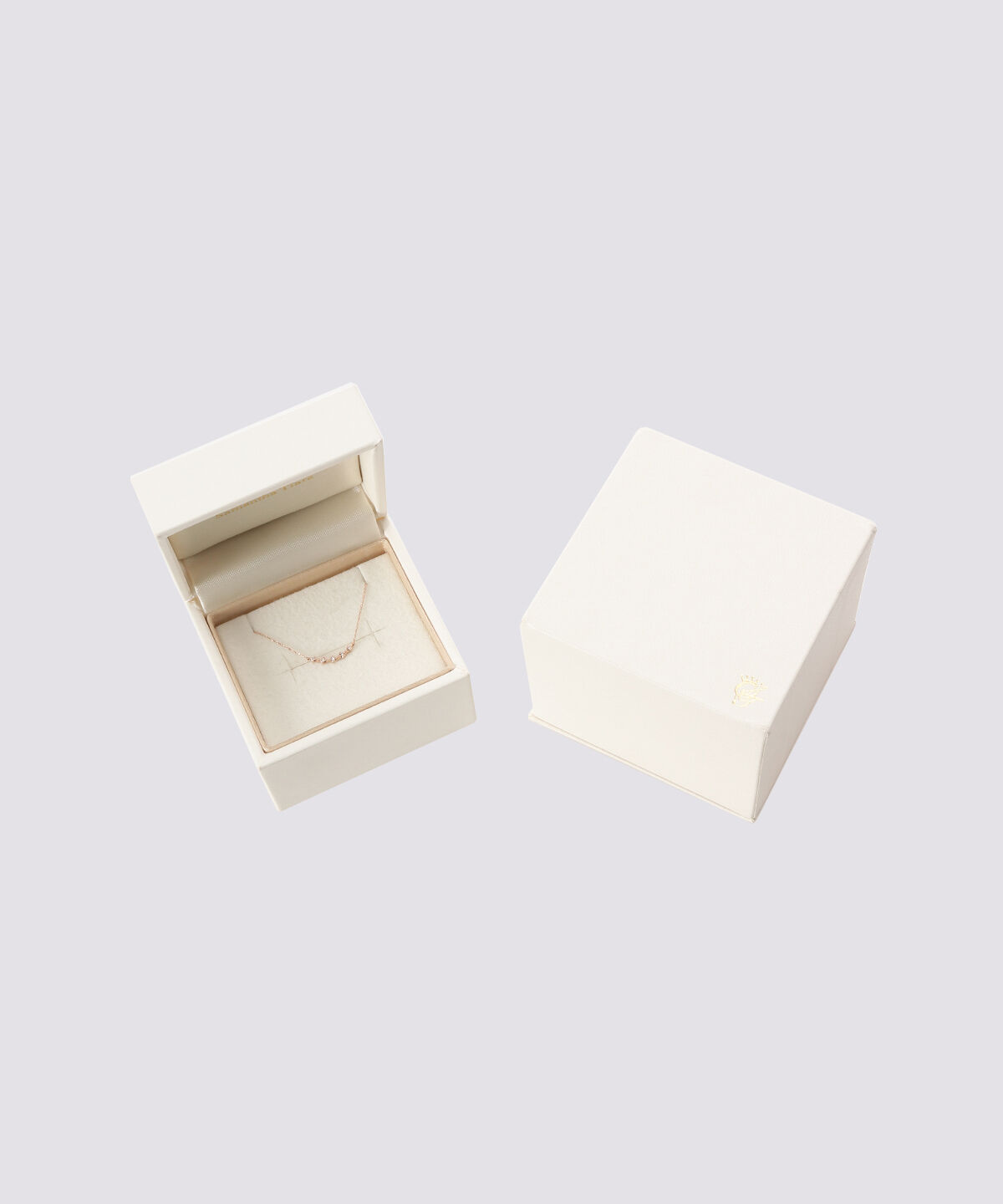 newme by Samantha Thavasa「K10 PG ダイヤモンド バーネックレス」|ネックレス|