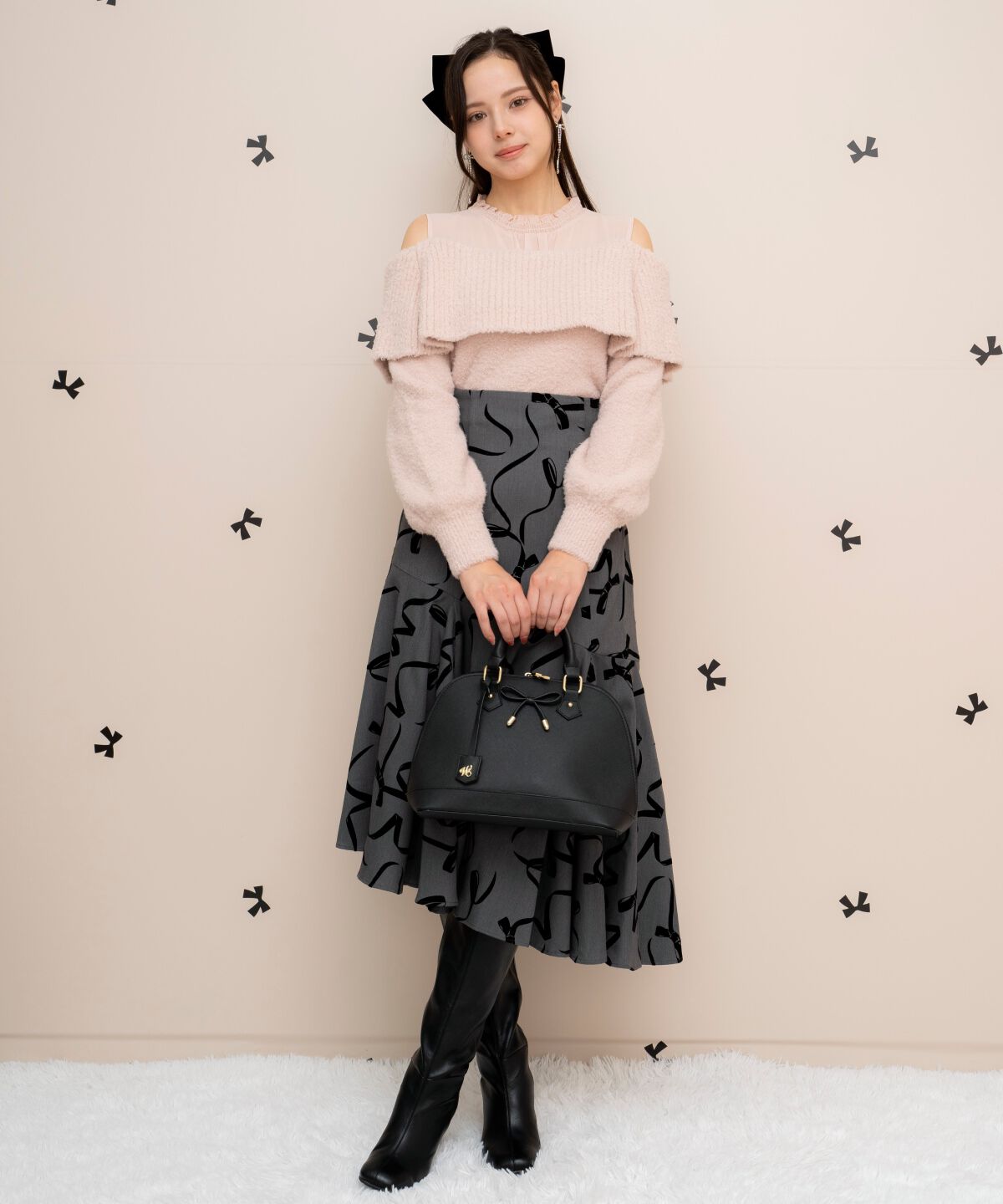 WILLSELECTION「プチテディヤーンプルオーバー」|ニット・セーター|