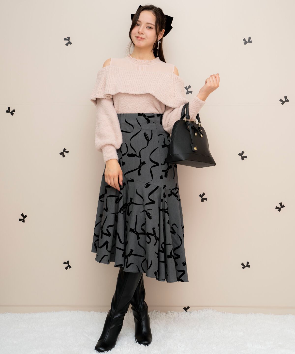 WILLSELECTION「プチテディヤーンプルオーバー」|ニット・セーター|