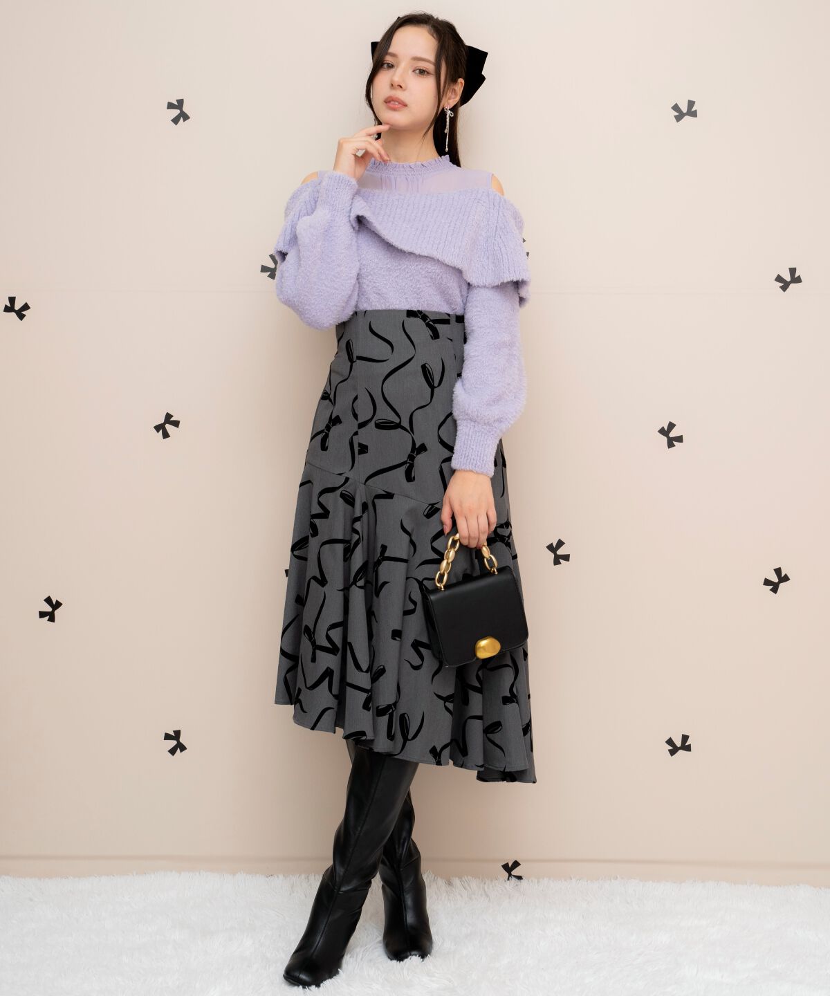 WILLSELECTION「プチテディヤーンプルオーバー」|ニット・セーター|