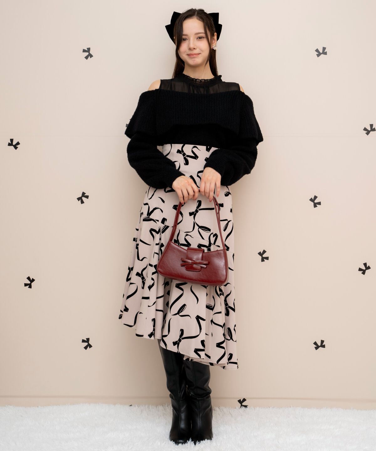 WILLSELECTION「プチテディヤーンプルオーバー」|ニット・セーター|