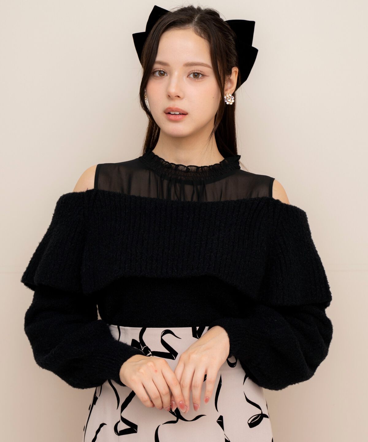 WILLSELECTION「プチテディヤーンプルオーバー」|ニット・セーター|