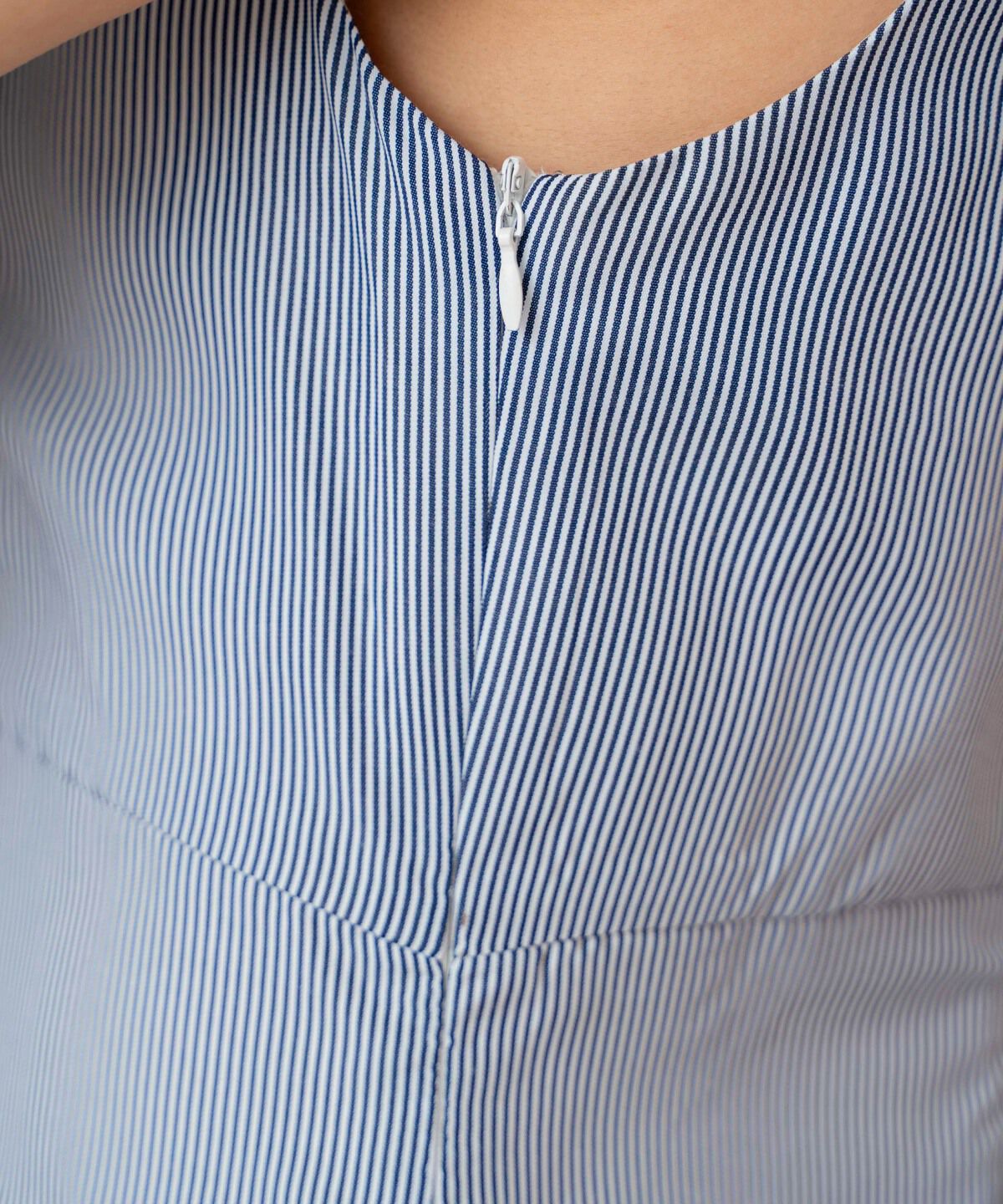 WILLSELECTION「チュールレイヤードフリルストライプワンピース」|ワンピース|