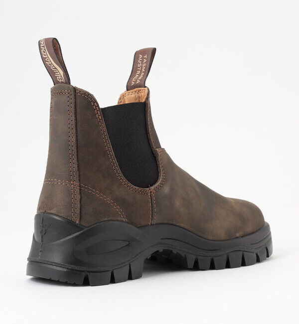Blundstone「【ブランドストーン】ラグブーツ/ラスティックブラウン ヌバックレザー/ブーツ メンズ レディース」|ショートブーツ|