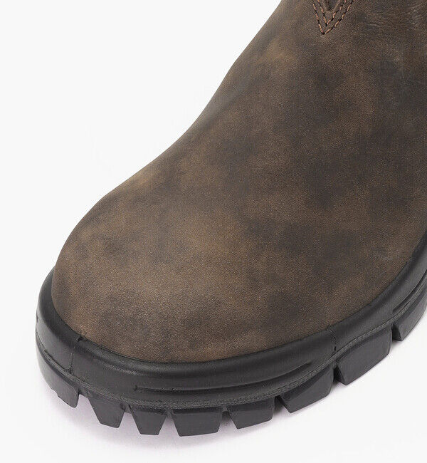 Blundstone「【ブランドストーン】ラグブーツ/ラスティックブラウン ヌバックレザー/ブーツ メンズ レディース」|ショートブーツ|