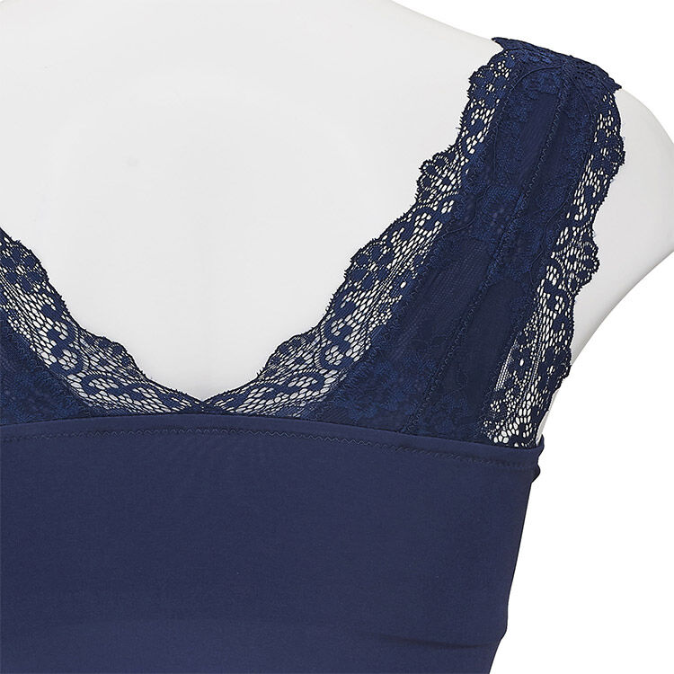 intesucre「アンテシュクレ intesucre お部屋ブラ パッド入りキャミソール S-3L TIK004」|インナー|