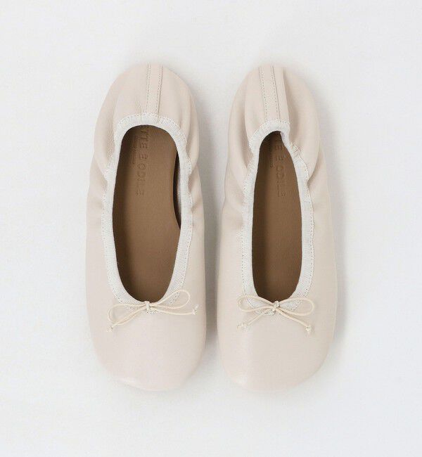 ODETTE E ODILE「シャーリングバレエ フラット10&uarr;」|バレエシューズ|