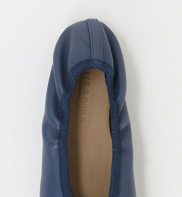 ODETTE E ODILE「シャーリングバレエ フラット10&uarr;」|バレエシューズ|