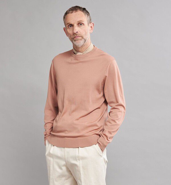 UNITED ARROWS「＜SOVEREIGN＞ハイゲージ クルーネックニット」|ニット・セーター|SHERBET