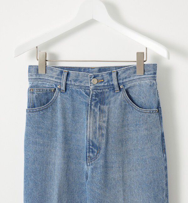 EMMEL REFINES「＜EMMEL REFINES＞EM センタープレス ストレート デニム/ パンツ」|デニム|
