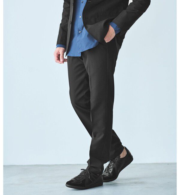 UNITED ARROWS green label relaxing「【WEB限定】JUST fit ドライPEスリムセットアップ ジャケット＆パンツ -吸水速乾・防シワ-」|テーラードジャケット|