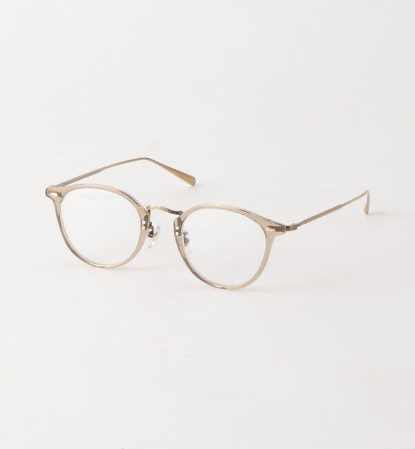 BEAUTY&YOUTH UNITED ARROWS「【別注】＜KANEKO OPTICAL（金子眼鏡）＞Logan ローガン アイウェア」|メガネ|BEIGE