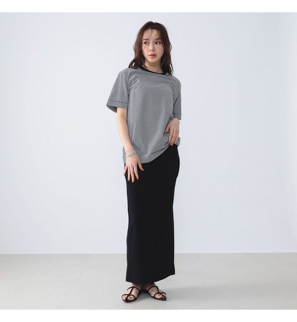 Demi-Luxe BEAMS 「SLOANE / コットン天竺  Tシャツ」|Tシャツ・カットソー|