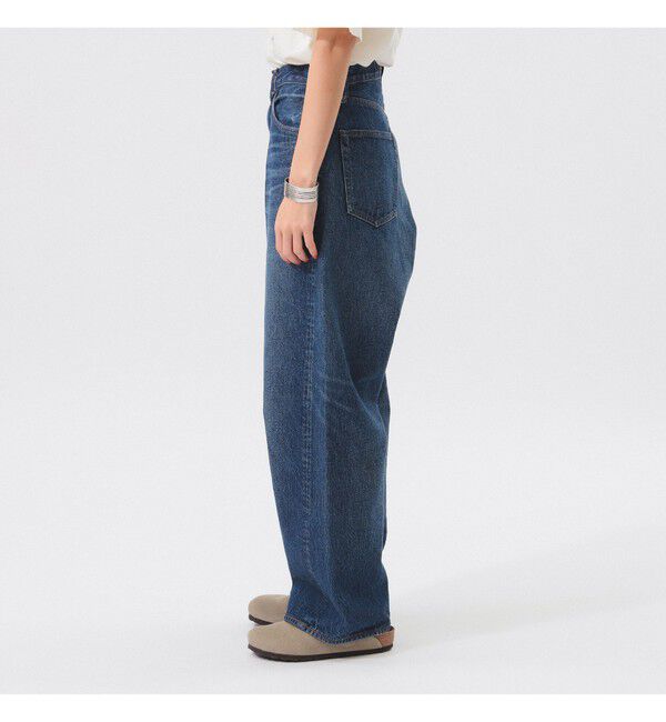 BEAMSBOY「【別注】orSlow / ワイド フィット デニム パンツ」|チノ|