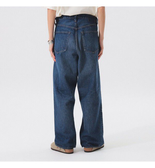 BEAMSBOY「【別注】orSlow / ワイド フィット デニム パンツ」|チノ|