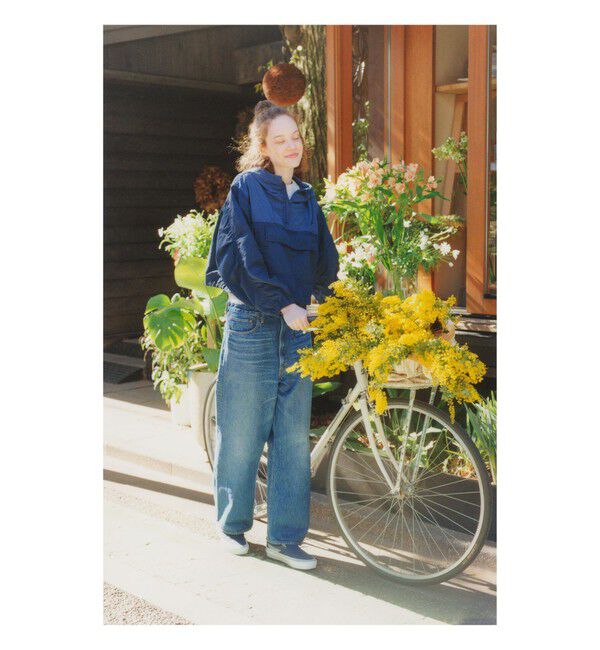 BEAMSBOY「【別注】orSlow / ワイド フィット デニム パンツ」|チノ|