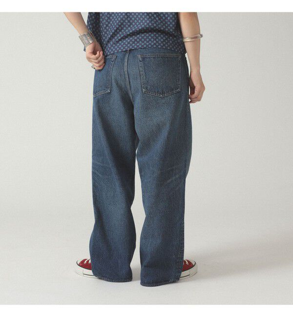 BEAMSBOY「【別注】orSlow / ワイド フィット デニム パンツ」|チノ|