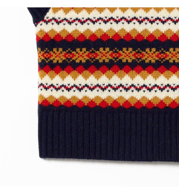 Demi-Luxe BEAMS 「INSCRIRE / フェアアイル ベスト」|ニット・セーター|