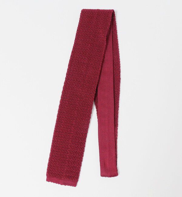 SHIPS「SHIPS: GERMAN ニット タイ」|ネクタイ・蝶ネクタイ|ワイン