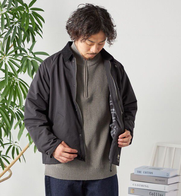 SHIPS any「【SHIPS any 別注】Bollington: ショート ハンティングジャケット」|ブルゾン・スタジャン|