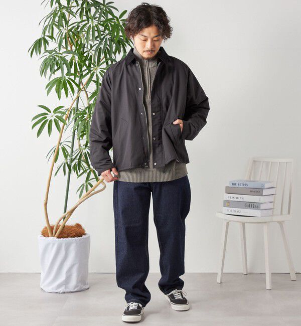 SHIPS any「【SHIPS any 別注】Bollington: ショート ハンティングジャケット」|ブルゾン・スタジャン|