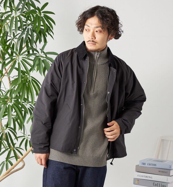 SHIPS any「【SHIPS any 別注】Bollington: ショート ハンティングジャケット」|ブルゾン・スタジャン|