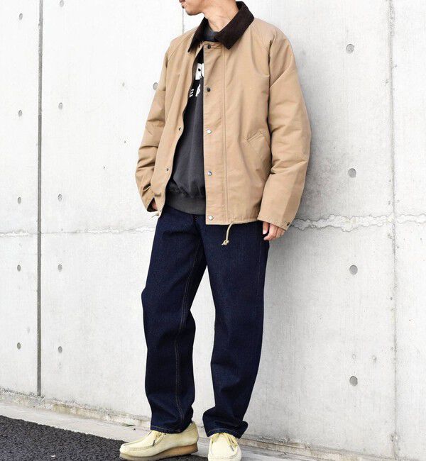 SHIPS any「【SHIPS any 別注】Bollington: ショート ハンティングジャケット」|ブルゾン・スタジャン|