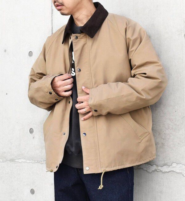 SHIPS any「【SHIPS any 別注】Bollington: ショート ハンティングジャケット」|ブルゾン・スタジャン|