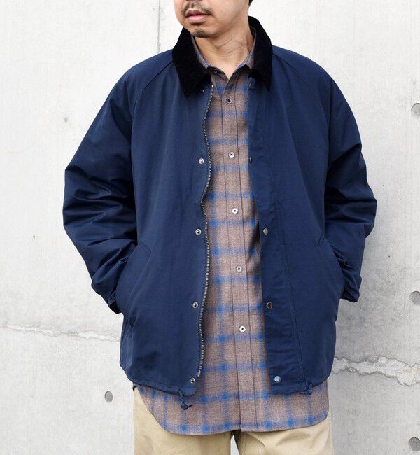 SHIPS any「【SHIPS any 別注】Bollington: ショート ハンティングジャケット」|ブルゾン・スタジャン|