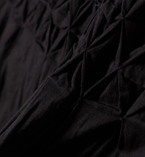 SHIPS any「【WEB限定】SHIPS any: ハンドスモッキング  コットン フレア ノースリーブ ワンピース」|ワンピース|