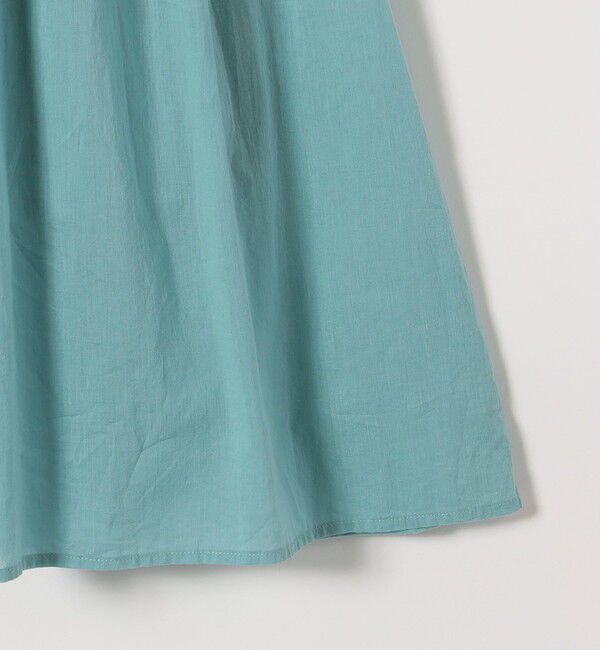 SHIPS any「【WEB限定】SHIPS any: ハンドスモッキング  コットン フレア ノースリーブ ワンピース」|ワンピース|