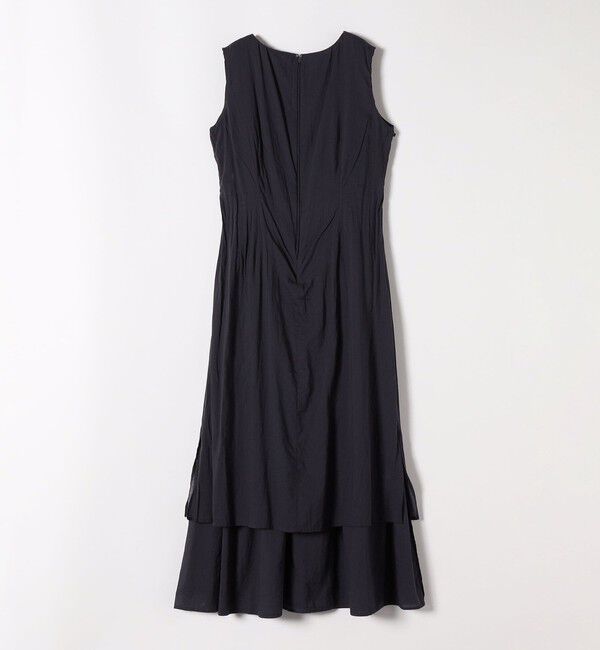 SHIPS any「【WEB限定】SHIPS any: ハンドスモッキング  コットン フレア ノースリーブ ワンピース」|ワンピース|