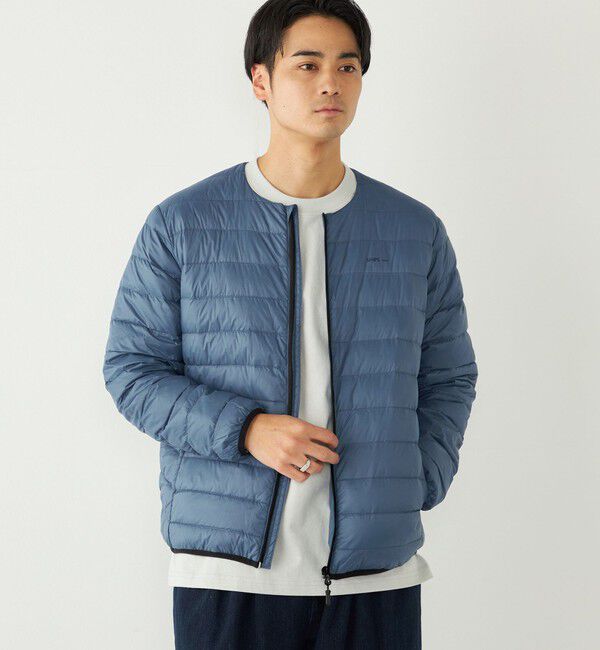 SHIPS Colors 「SHIPS Colors:〈洗濯機可能〉ライト ダウン ジャケット」|ダウン|ブルー