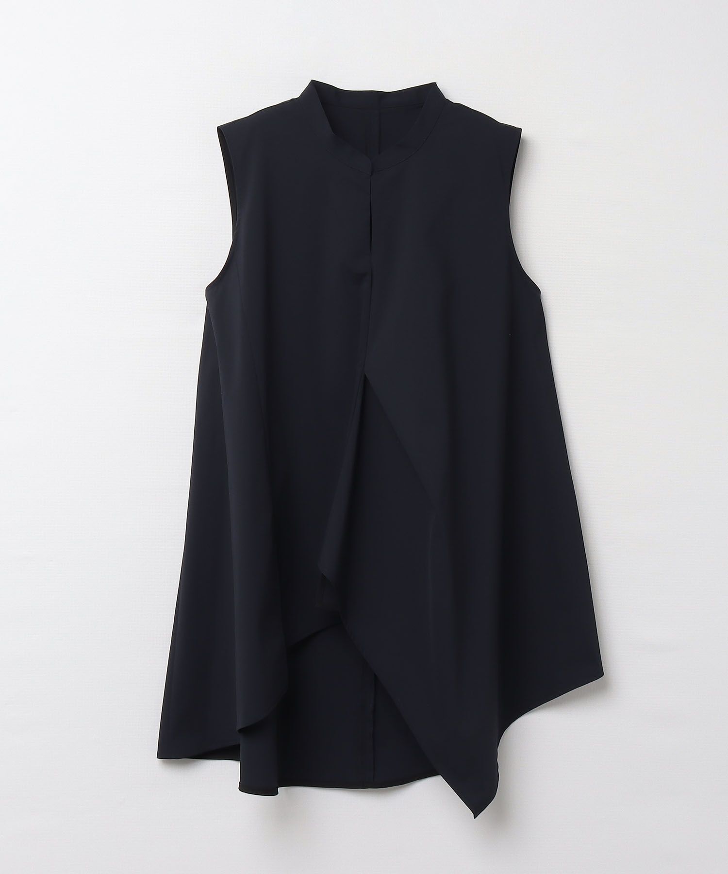 LANVIN en Bleu「アシンメヘムスキッパーブラウス」|シャツ・ブラウス|