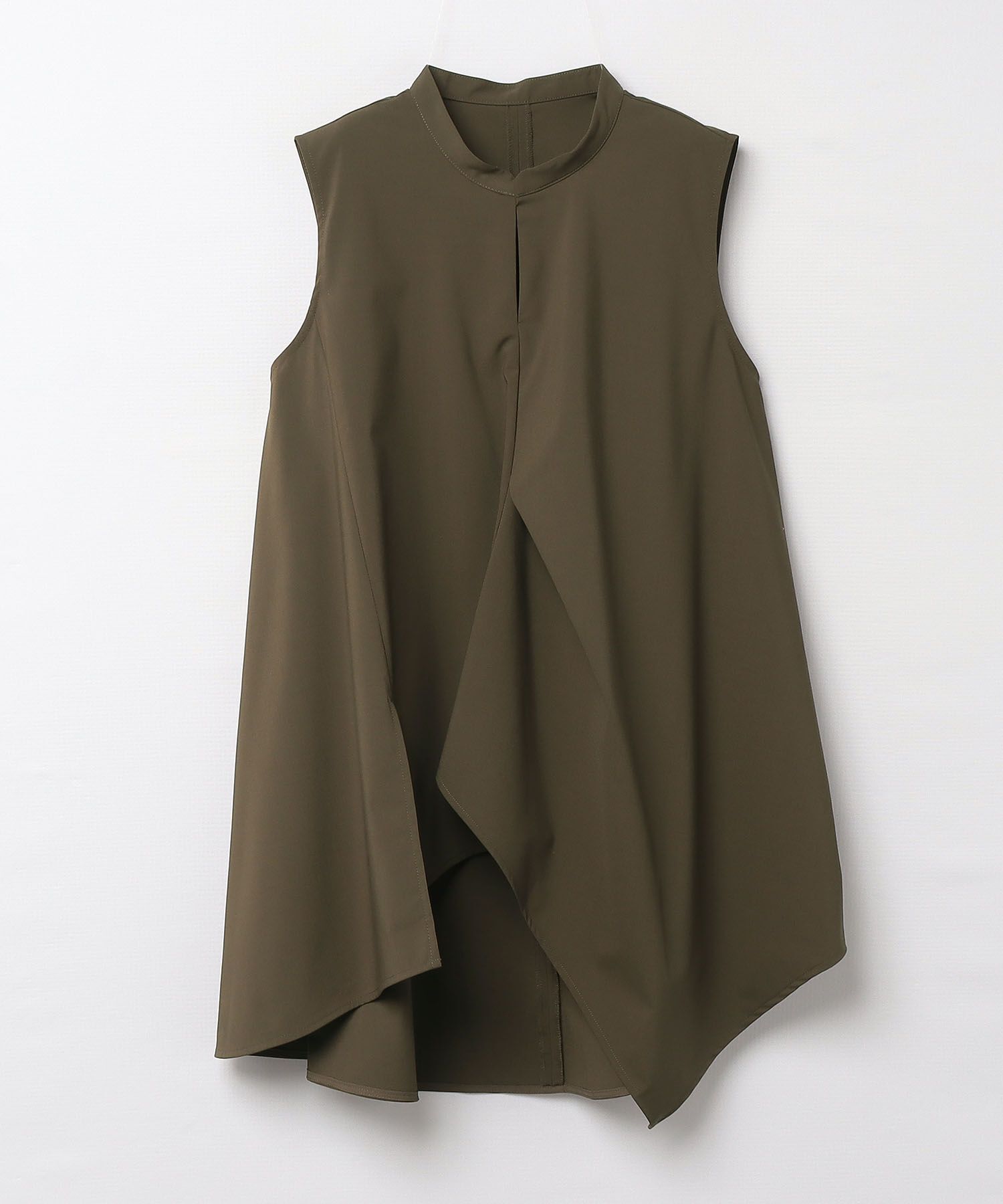 LANVIN en Bleu「アシンメヘムスキッパーブラウス」|シャツ・ブラウス|