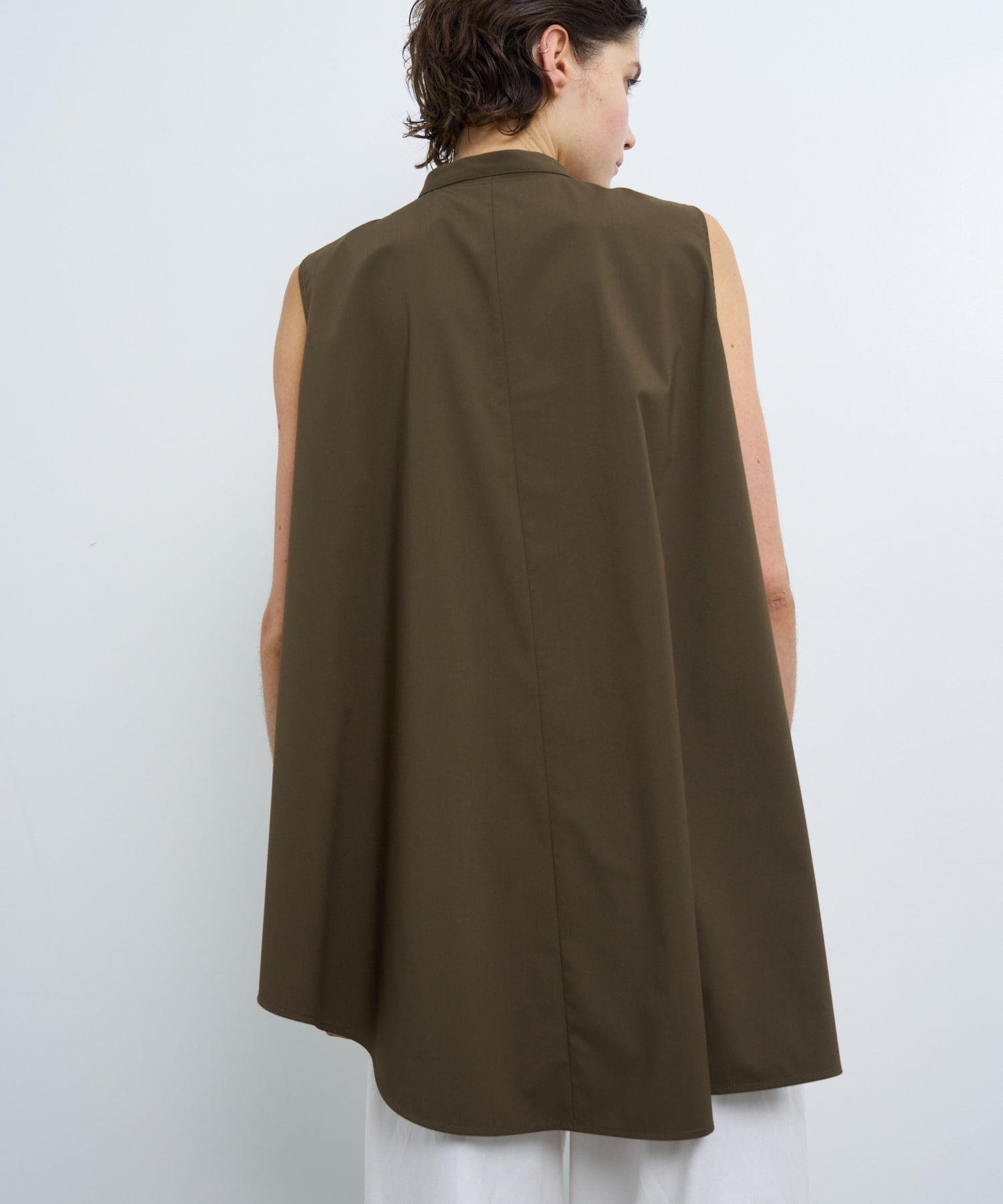 LANVIN en Bleu「アシンメヘムスキッパーブラウス」|シャツ・ブラウス|