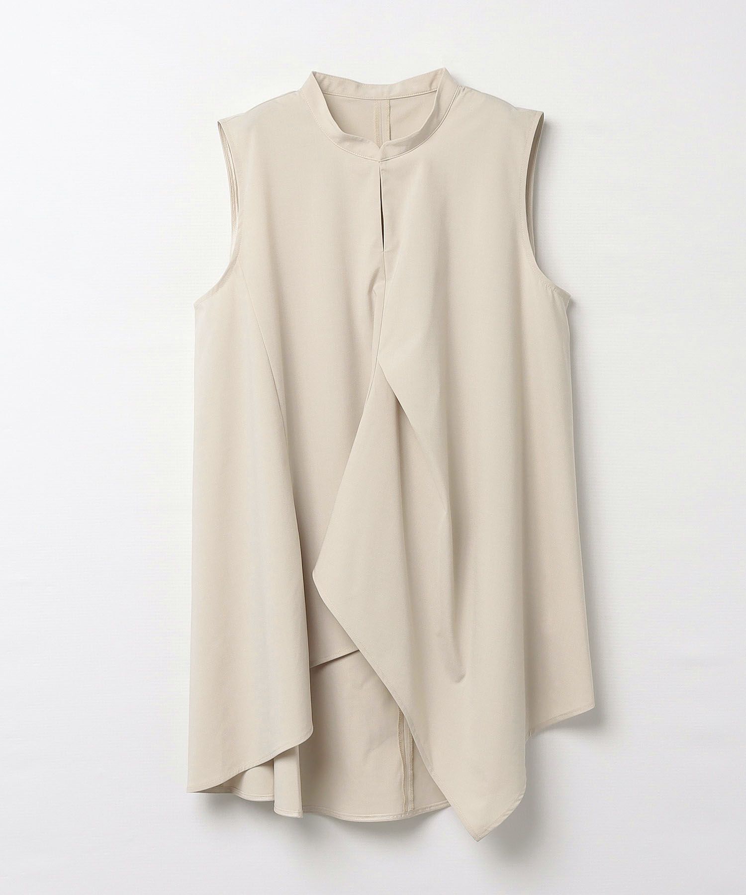 LANVIN en Bleu「アシンメヘムスキッパーブラウス」|シャツ・ブラウス|