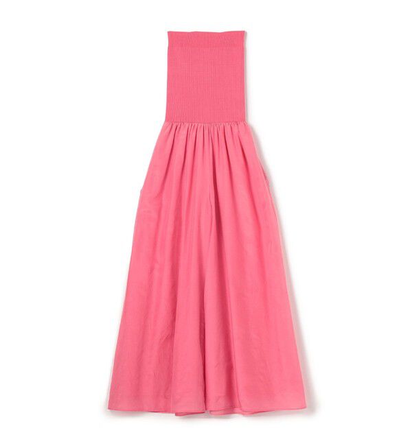 DES PRES「コットンシルクローン ワイドパンツ」|その他|33 ピンク