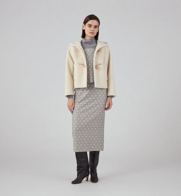 TOMORROWLAND collection「モヘヤダイアゴナル ショートダッフルコート」|ダッフルコート|