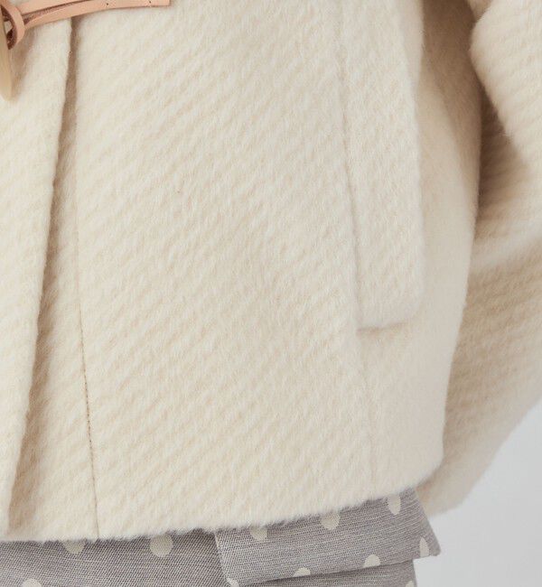 TOMORROWLAND collection「モヘヤダイアゴナル ショートダッフルコート」|ダッフルコート|