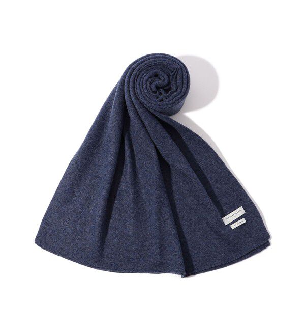 TOMORROWLAND GOODS「TOMORROWLAND カシミヤ ニットストール」|マフラー|65 ブルー