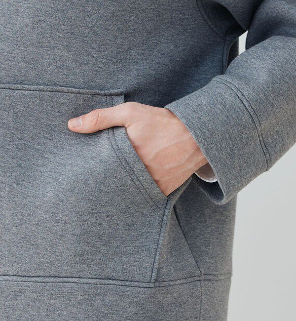 GALERIE VIE「ダンボールニット フーデッドブルゾン」|パーカー|