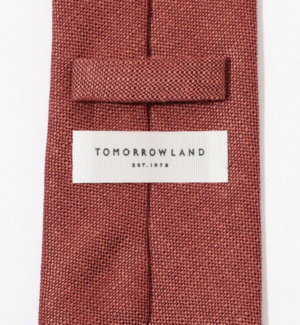 TOMORROWLAND GOODS「TMORROWLAND リネンシルク ソリッドネクタイ」|ネクタイ・蝶ネクタイ|
